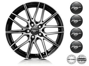 Ford Radaufkleber Version Harz-Dome-Embleme
